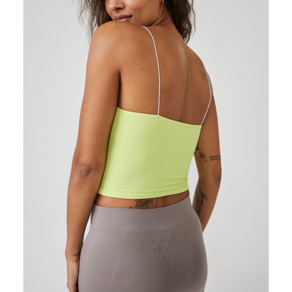 FREE PEOPLE Skinny Strap Brami in color Tonic - Picture 3 of 11